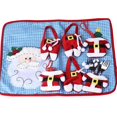 thumbnail image 3 of 6pcs Christmas Decorations Santa Silverware Holders Pockets Dinner Decor, 3 of 3