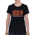 thumbnail image 2 of Officially Licensed Tootsie Roll Long Lasting Tasty Treat Women's T-shirt, 2 of 3