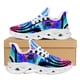 thumbnail image 1 of Zapatillas deportivas con estampado de coche en degradado azul y morado para mujer y hombre, transpirables, antideslizantes, informales, para exteriores, nuevas de moda, 1 of 6