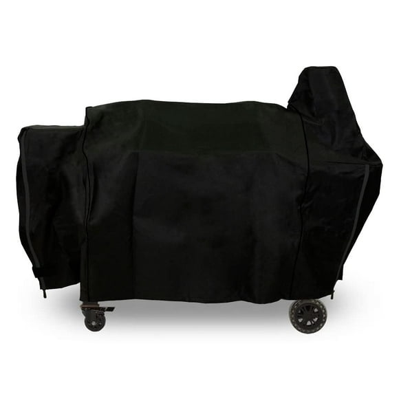 ZJYWSCH Housse de Gril pour Gril Combiné Pit Boss Charleston au Gaz/à Granules, Housse de Gril 600D Robuste et Résistante aux Intempéries, Housse de Gril Combiné Pit Boss Charleston Imperméable
