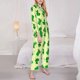 thumbnail image 3 of Fotbe St. Patrick's Day Conjunto de Pijama de Manga Larga para Mujer con Estampado, Ropa de Dormir de 2 Piezas, Conjunto de Casa Suave y Cómodo con Bolsillos-XX-Large, 3 of 7