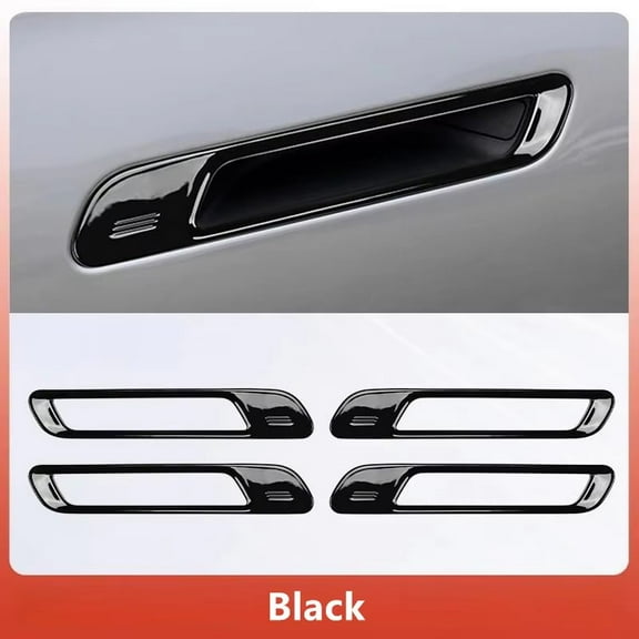 4Pcs Car Door Handle Cover Door Protector Trim For Bmw 7 Series I7 G70 2023-2025