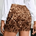thumbnail image 4 of Dressy Shorts for Women, Active Shorts for Women,Sequin Party Shorts for Women Elegant Glitter Evening Wear Comfortable High Waist Nightclub Outfit, 4 of 6