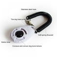 thumbnail image 2 of TINKER Pet Petit Matériel d'Entraînement Portable pour Chiens Chiot Formation Clicker avec Bracelet Blanc, 2 of 6