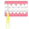 thumbnail image 6 of 60toothpick dental Interdental brush 0.6-1.5mm oral care orthodontic tooth floss, 6 of 8