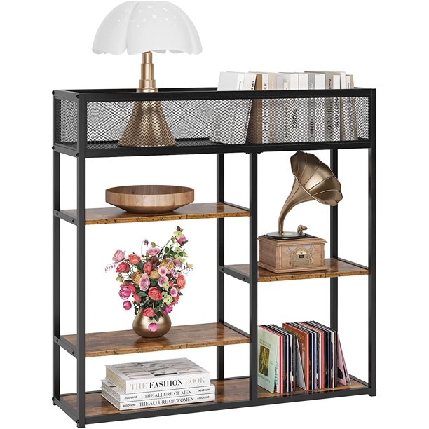 Soges 5 Tier Storage Rack Kitchen Standing Shelving Unit, Display Stand