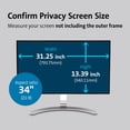 thumbnail image 5 of Pantalla de privacidad para monitor de 34 pulgadas (21:9) FP340UW/K52130WW KENSINGTON, 5 of 5