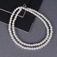 thumbnail image 4 of SHISUYAN Durable Plastic Pearl Strap for Bags with Silver Color and Exquisite Craftsmanship 100cm, 4 of 8