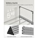 thumbnail image 4 of SONGMICS Zapatero de Metal de 10 Niveles, diseño Personalizable, Ahorro de Espacio y Estante versátil, para Sala de Estar, Dormitorio, 17.7 x 11.8 x 68.5 Pulgadas, Gris, 4 of 5