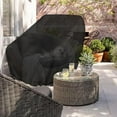 thumbnail image 4 of Housses de Chaise Imperméables Réglables Ajustement Parfait pour Diverses Tailles de Chaises, 4 of 11
