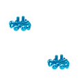 thumbnail image 3 of Paquete de 12 tornillos universales T25 Eigraketly para freno de bicicleta de montaña Azul 2piezas, 3 of 5