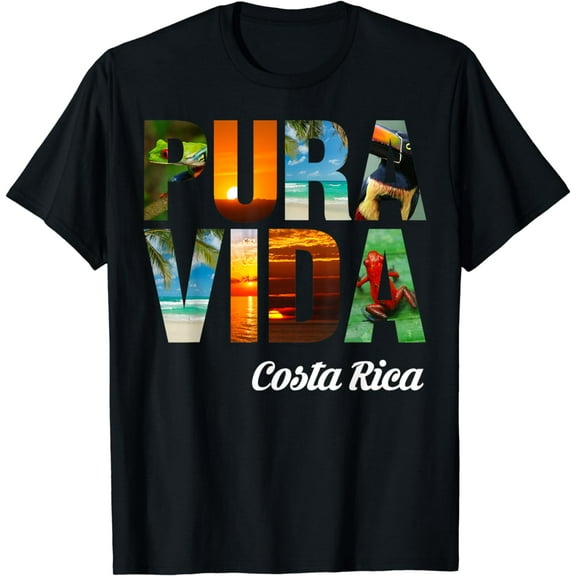 Pura Vida Costa Rica Vacation T-Shirt