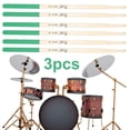 thumbnail image 1 of 1 Par Mazos Tambor 5A Baquetas Arce Piezas Instrumentos Musicales () Verde, 1 of 8