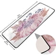 thumbnail image 2 of Dreamtimes Watercolor Pink Pumpkin Hallway Runner Rug 2'x6' Kitchen Rug with Rubber Backing Fall Flowers Autumn Non Slip Entryway Rug Runner Washable Soft Area Rug for Hallway Bedroom Kitchen Decor, 2 of 6