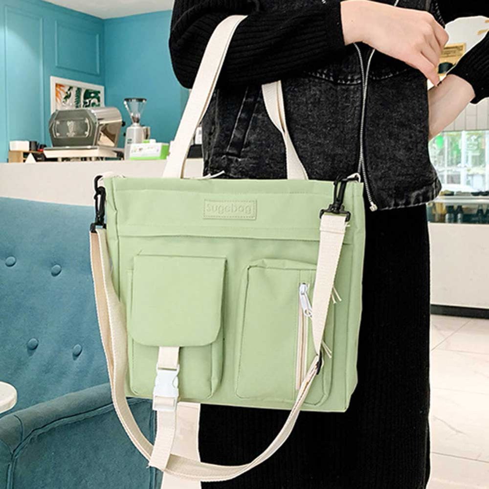 5Pcs set Casual Book Bags Large Capacity School Bags Simple Casual for Vacations Walmart