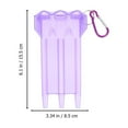 thumbnail image 2 of EXHUMKY Étui Portable Violet Accessoires de Fléchettes Lot de 1 pour Rangement de Voyage, 2 of 8