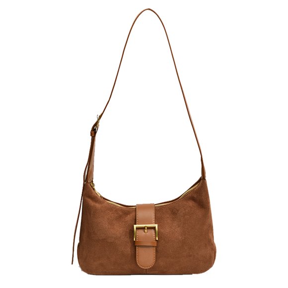Bolso Hombro para El Mujeres Gamuza Correa Ajustable Manejo Superior Viajes