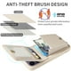 thumbnail image 4 of Stylish & Secure Wallet Case for iPhone 14/13/12/11 Pro Max/XR/XS Max/SE 2020 - RFID Credit Cards Holder, Zipper Leather Case With Wrist Strap & Handbag Case, 4 of 5