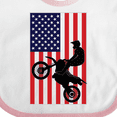 thumbnail image 4 of Inktastic Motocross BMX Sport Team Boys Baby Bib, 4 of 4