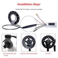 thumbnail image 2 of 1 Sensor de asistencia de Pedal de bicicleta eléctrica, resistente al agua, doble salón, 12 imanes, lado izquierdo/derecho, piezas modificadas para bicicleta eléctrica Diy, 2 of 4
