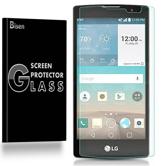 [2-Pack] LG Escape 2 BISEN Tempered Glass Screen Protector, Anti-Scratch, Anti-Shock, Shatterproof, Bubble Free