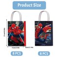 thumbnail image 2 of 16 Pcs For Spiderman Party Favor Bags – 2 Styles with Handles, Gift Bags for Birthday Parties, Themed Celebrations, Events, 2 of 5