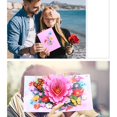 thumbnail image 6 of Aurgiarme 3D Greeting Card Elegant Butterfly and Flower Card with Envelope Handmade Birthday Anniversary Graduation Card for Women, 6 of 9
