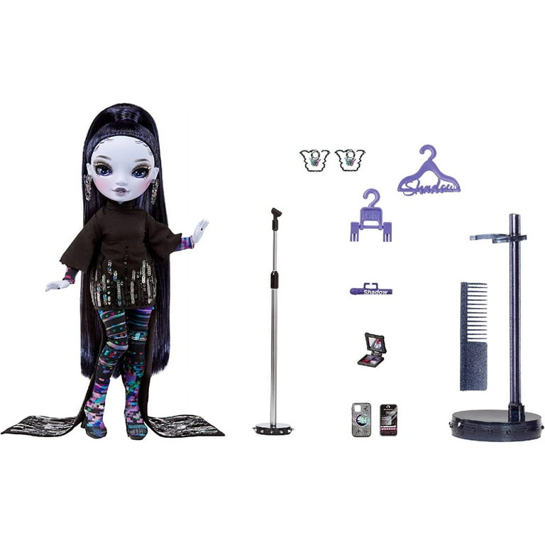 レインボーハイ シャドーハイ Rainbow high Shadow High Rainbow High Shadow High Reina Glitch Crowne- Purple Fashion