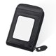 thumbnail image 1 of Cartera pequeña de cuero para mujer, monedero con cremallera para mujer, cartera con tarjetero con bloqueo RFID, funda para múltiples tarjeteros, 11,5*7,5 cm, 1 of 5