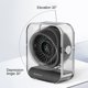 thumbnail image 3 of Ventilador ajustable USB 100 velocidades Ventilador de escritorio silencioso para el hogar Pantalla LED, 3 of 11