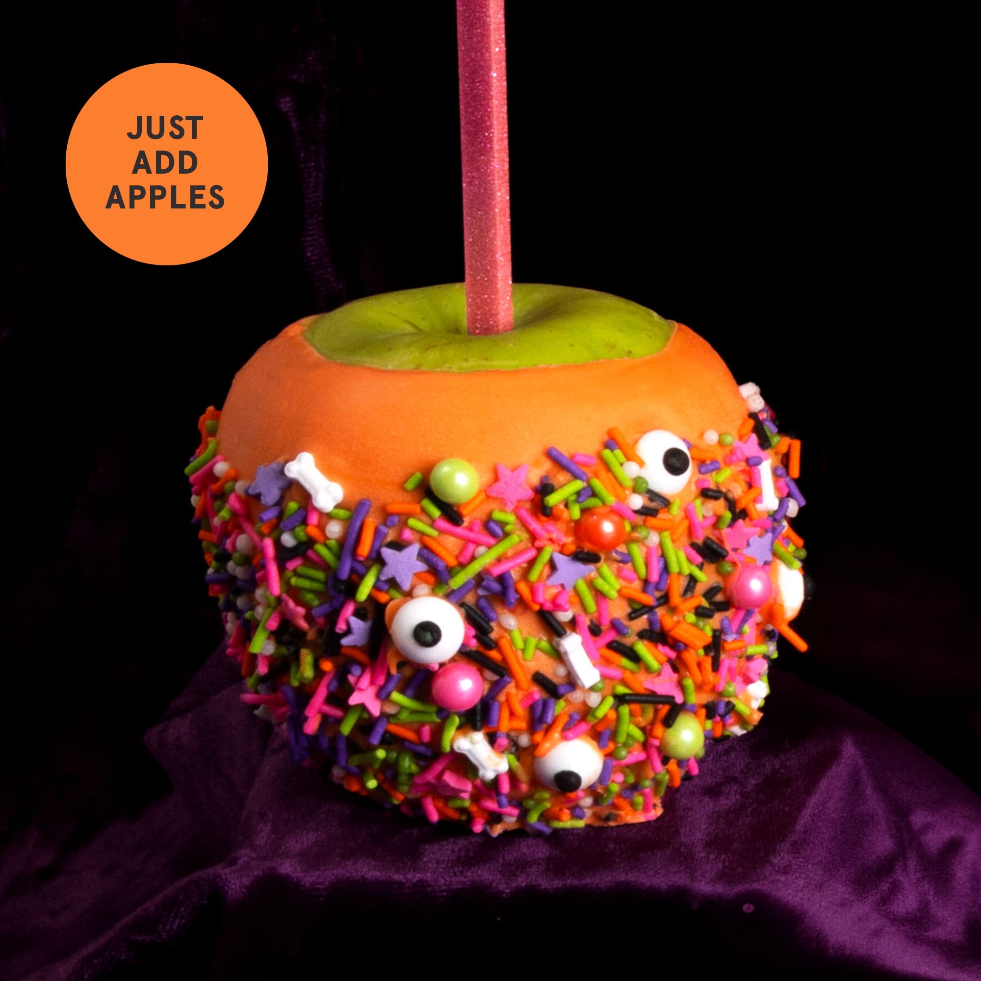 Fancy Sprinkles Bite Me Candied Apple Kit with Sprinkles and Melts, 8.6 oz