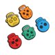 thumbnail image 4 of Abalorio Para Zapatos, Abalorio único Para Zapatos De Calavera, Divertido, 50 Unidades, Portátil Para Niños Y Adultos Para Fiestas De Vacaciones, 4 of 8