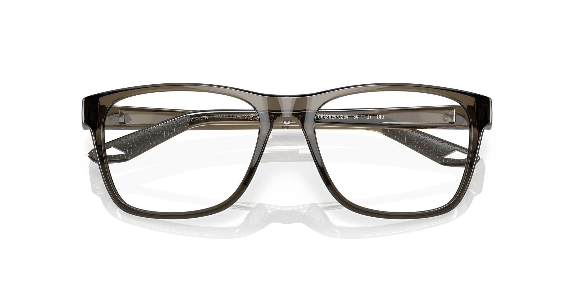 Costa Del Mar Unisex Size 54 OCR 810 Optical Eyeglasses, Taupe Crystal/Demo Lens