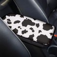 thumbnail image 2 of Almohadilla para consola central de automóvil con estampado de vaca elegante Dreaweet, almohadilla para reposabrazos de automóvil, protector para caja de asiento de reposabrazos de automóvil para la m, 2 of 5