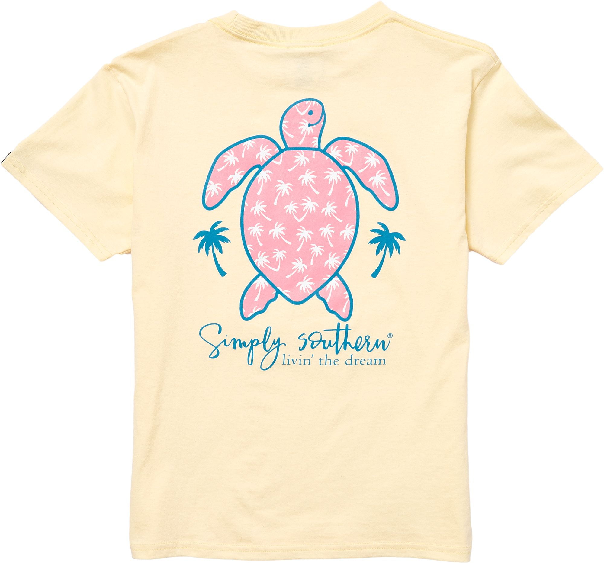 Simply Southern Girls' Short Sleeve Save USA T-Shirt - Walmart.com ...