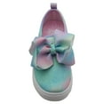 thumbnail image 5 of Nickelodeon Jojo Siwa Pastel Rainbow Twin Gore Slip-on Sneaker (Toddler & Little Girls), 5 of 6