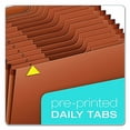 thumbnail image 4 of R217DHD Heavy-Duty Expanding Open Top File, 31 Pockets, 1/3 Tab, Letter, Brown, 4 of 6