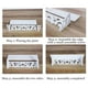 thumbnail image 4 of Estantes de PVC para pared, estantes de almacenamiento, decoración del hogar con gancho para abrigos, práctico gancho para llaves para baño, oficinas, sala de estar moderna., 4 of 10