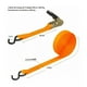 thumbnail image 3 of 4pzs Sujetadores C/matraca 4.5m, Carga Máx 675kg Auto/moto Naranja, 3 of 4