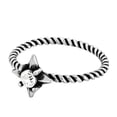 thumbnail image 3 of Lucky North Star Cubic Zirconia Sterling Silver Twisted Band Ring-8, 3 of 5