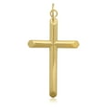 thumbnail image 3 of 14K Yellow Gold Cross Religious Pendants / Charms for Men and Women, 3 of 6