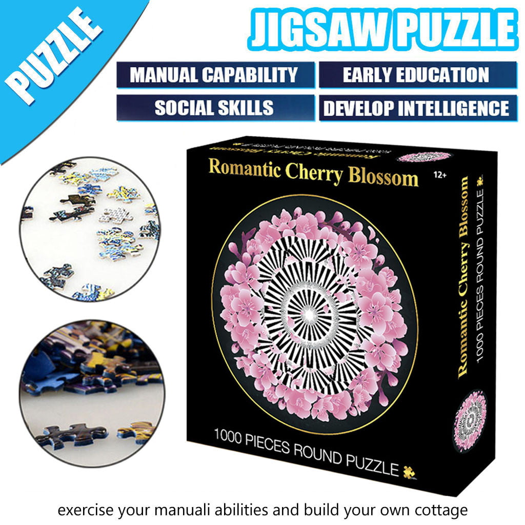 Educational Show Puzzles Creativity Mental Exercise Adults Kids 1000PCs Jigsaw 