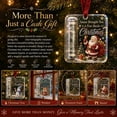 thumbnail image 5 of Acrylic Christmas Money Holder Ornament, Cash Gift Card Holder with Velvet Ribbon for Tree, Mantel, and Holiday Display, 5 of 8