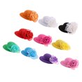 thumbnail image 1 of 10Pcs Ronda Bowler Doll Sombreros Gorras For28-30cm   Doll Clothes Accs Sunnimix Sombreros de bombín de muñeca, 1 of 8