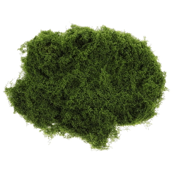 UPOUART 1Pack Moss Fake Dark Green for Greenery Model Wedding Decor and Porch Decoration