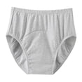 thumbnail image 2 of Ropa interior para adultos con incontinencia, pañales de tela para personas mayores y discapacitadas. Gris XXXL, 2 of 9