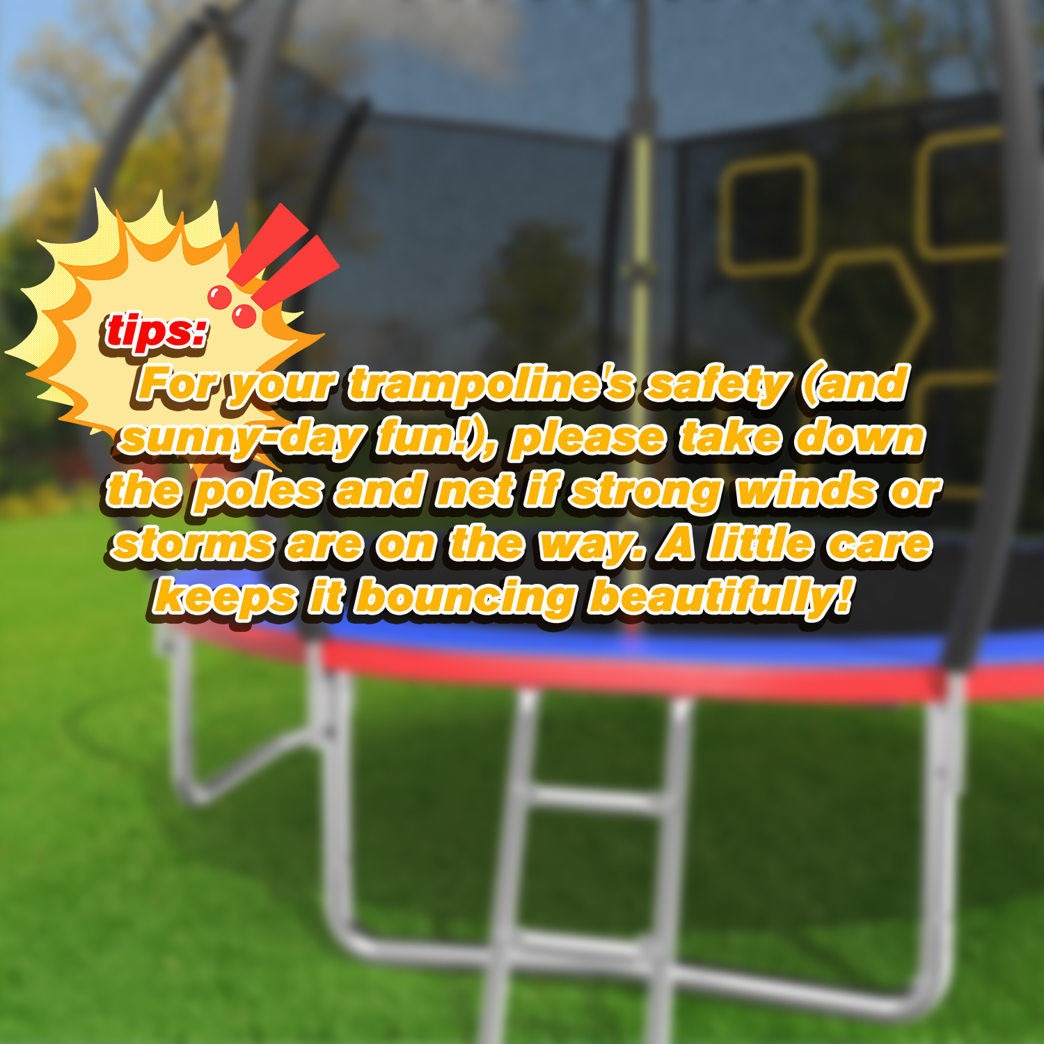 Mersco 12FT/14FT Trampoline for Kids with Mulifunctional Target Cloth,Outdoor Recreational Trampolines with Enclosure Net and Ladder,Jumping Trampoline SPACE for Birthday Gifts,Multicolor