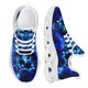 thumbnail image 1 of Zapatos planos con estampado de calavera para mujer, zapatillas informales cómodas con cordones para mujer, zapatillas de plataforma ligeras, 1 of 6