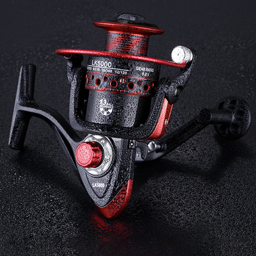 Opolski 13 Ball Bearings High Speed Gear Ratio Smooth Metal Gear Spinning Fishing Reel