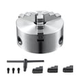 thumbnail image 1 of Torno VEVOR, 5 pulgadas, autocentrado, rango de sujeción de 2,5 a 125 mm, 1 of 9